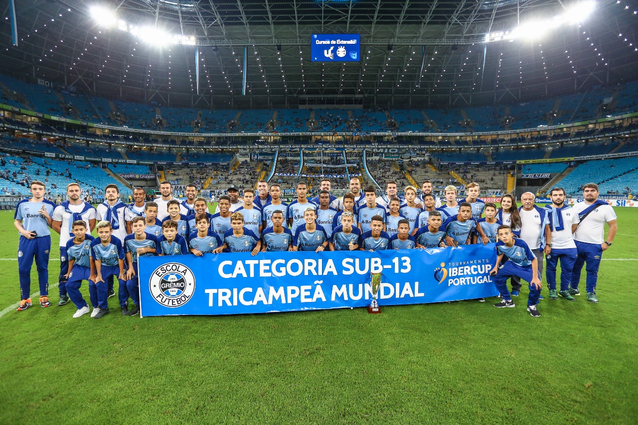 Sub13 do Grêmio participa de competição nacional em BH - São